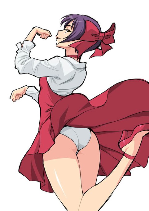 #見た人もなにか無言で赤い何かをあげる 