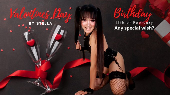 VALENTINES DAY by STELLA Soon Valentines Day &amp; my birthday the 18th of February. Any special wish? Give<a href="/tag/fancentro"class="tags"><span>#fancentro</span></a>