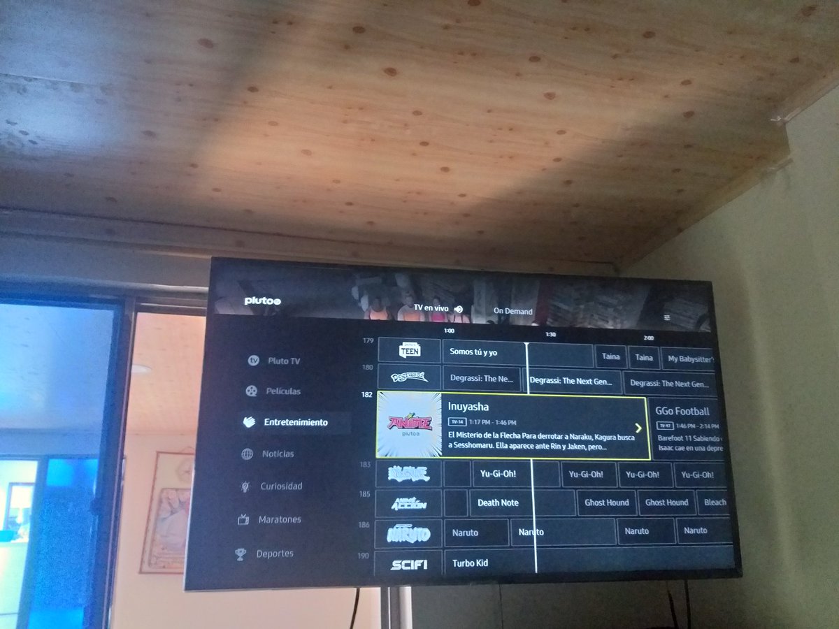 falgo's tweet photo. @PlutoTV_LATAM Gracias  hasta hoy me di cuenta que ya estaba la aplicación disponible para  Smart tv https://t.co/blEyQnanyD