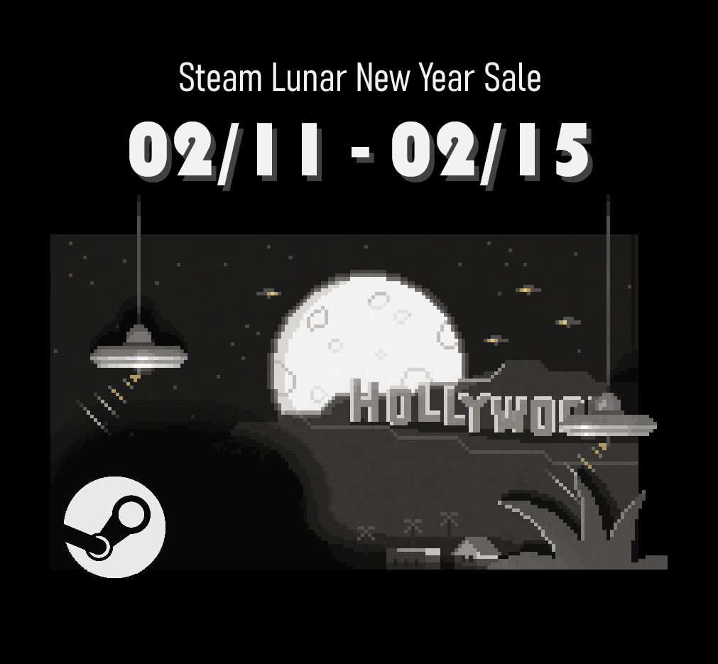 🔥STEAM LUNAR NEW YEAR SALE🔥
📢All our games are 10% off on Steam‼️
📅From 02/11  to 02/15!!

➡️Midnight Scenes: store.steampowered.com/app/1279700/Mi… 
➡️MS Episode 2: store.steampowered.com/app/1382730/Mi… 
➡️The Librarian: store.steampowered.com/app/1364010/Th…