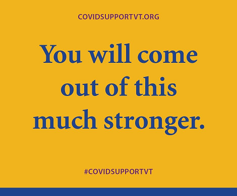 healthvermont's tweet photo. Although there is still a lot we don’t know about the #COVID19 pandemic; one thing is for sure: we will come out of this stronger. #COVIDSupportVT #MentalHealthVT #Vermont #MentalHealthSupport https://t.co/lKWeszhXX1 https://t.co/grUxSrLvTf