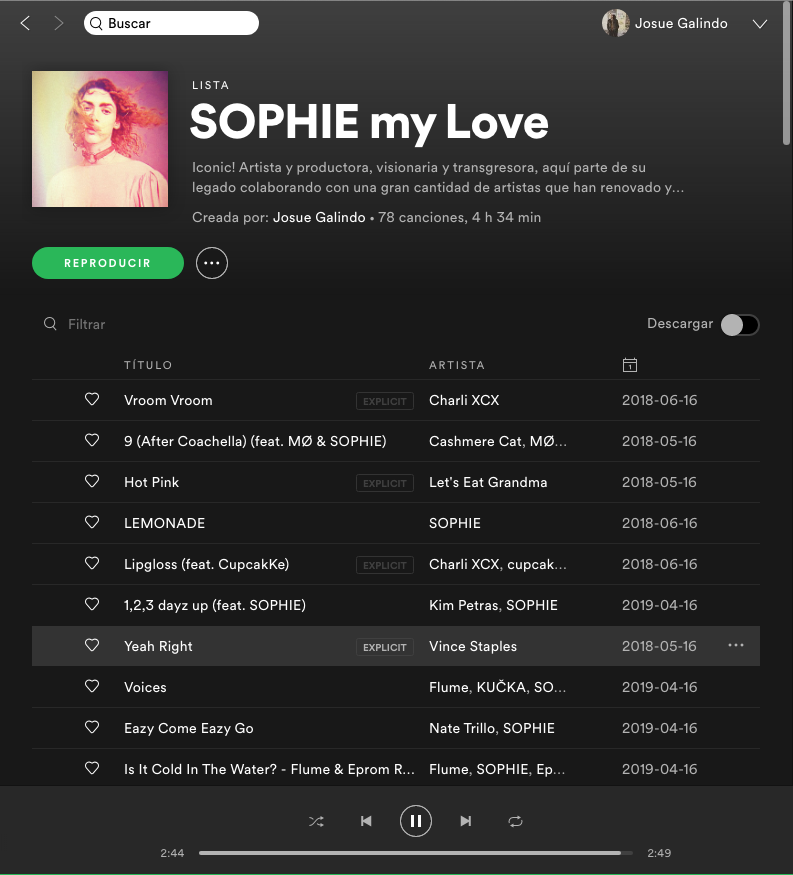 josuelo's tweet photo. Acabo de hacer publica mi #Playlist de #SOPHIE buscando que la música de esta artista, productora, visionaria y transgresora y su legado llegue a más odios, trabajo que realizo con varios artistas para llevar al POP a nuevos límites #Popsuelo #Hyperpop
https://t.co/NUzxvAb803 https://t.co/KMLsjO8UmO