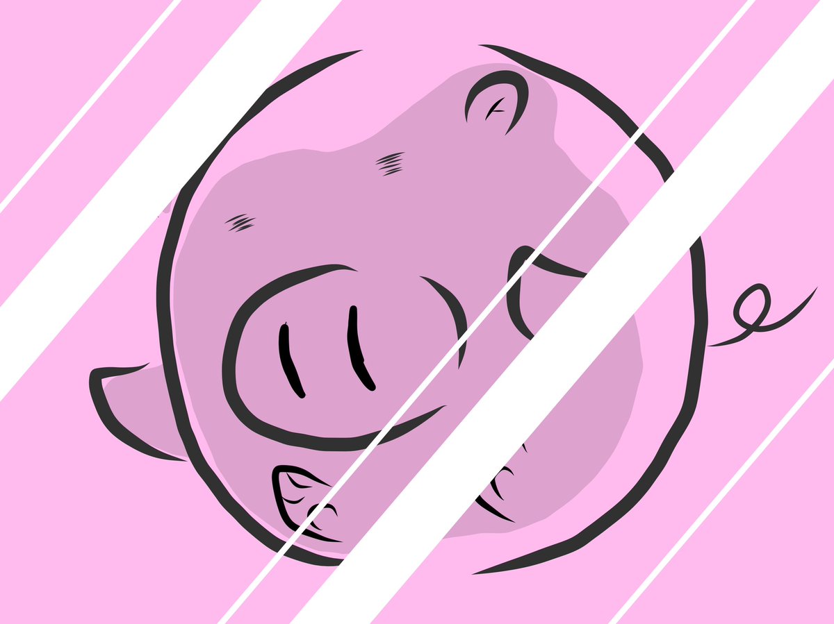 Twitter पर Aki イラストレーター 壁に貼り付いているブタ イラスト イラストレーター 動物 かわいいイラスト 絵描きさんと繫がりたい イラスト好きな人と繋がりたい みんなで楽しむtwitter展覧会