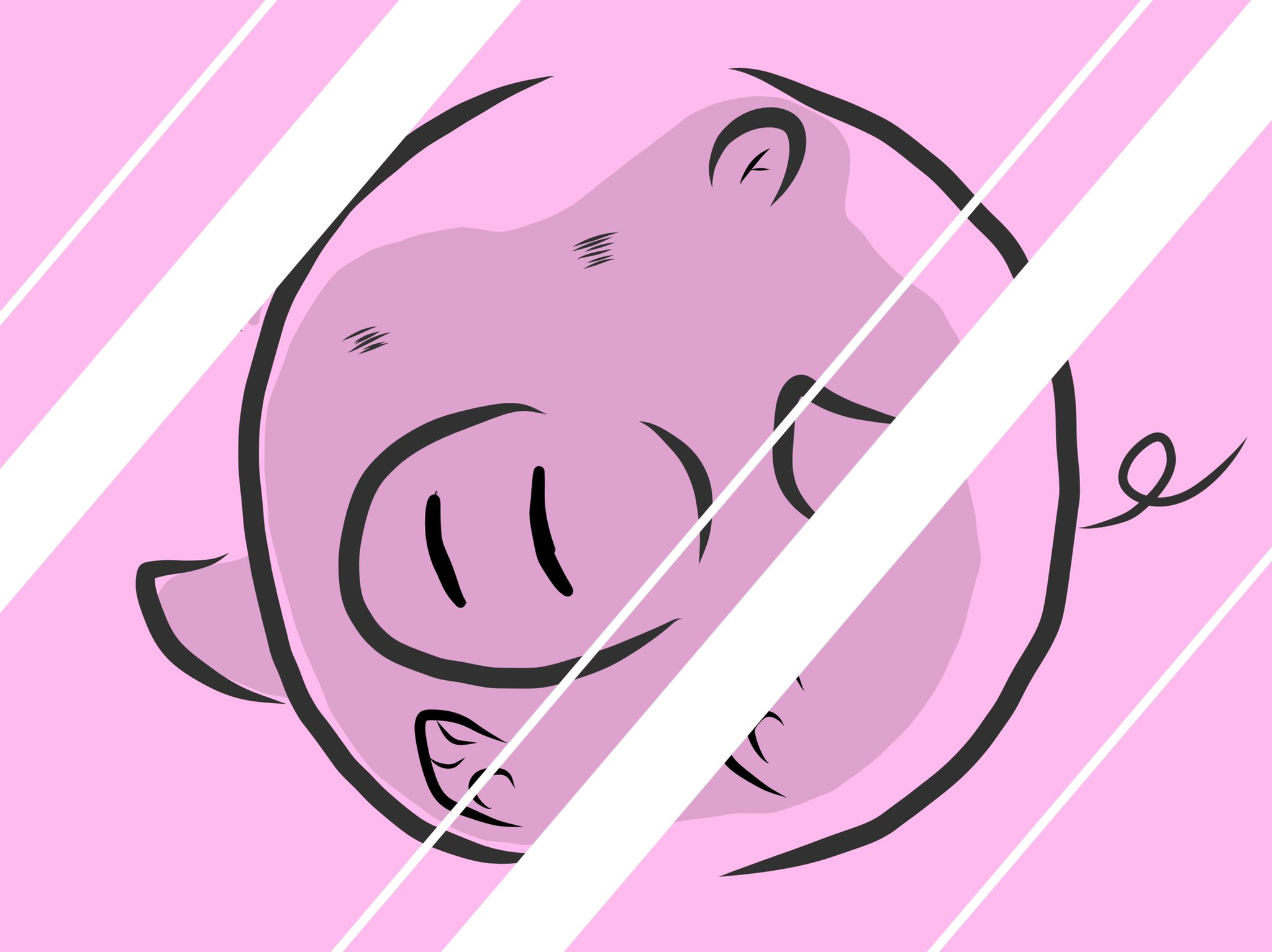 Aki かわいい子供 動物イラスト描きます 壁に貼り付いているブタ イラスト イラストレーター 動物 かわいいイラスト 絵描きさんと繫がりたい イラスト好きな人と繋がりたい みんなで楽しむtwitter展覧会 T Co Ymk8zymynk Twitter