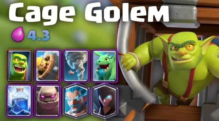 FlashRoyale_'s tweet photo. 💥 PRÉSENTATION DE DECK 💥 

💡 Deck Golem Cage  

● Toutes les infos du deck : conseils, astuces, MU en suivant le lien : https://t.co/j7ou8i0Lq1

🗞 Deck et article fait par @moulesfrites18 qui fait de belles perfs avec ! 💪🏆😍

@ClashRoyaleFR 
💞 https://t.co/4vPBD9hSBl