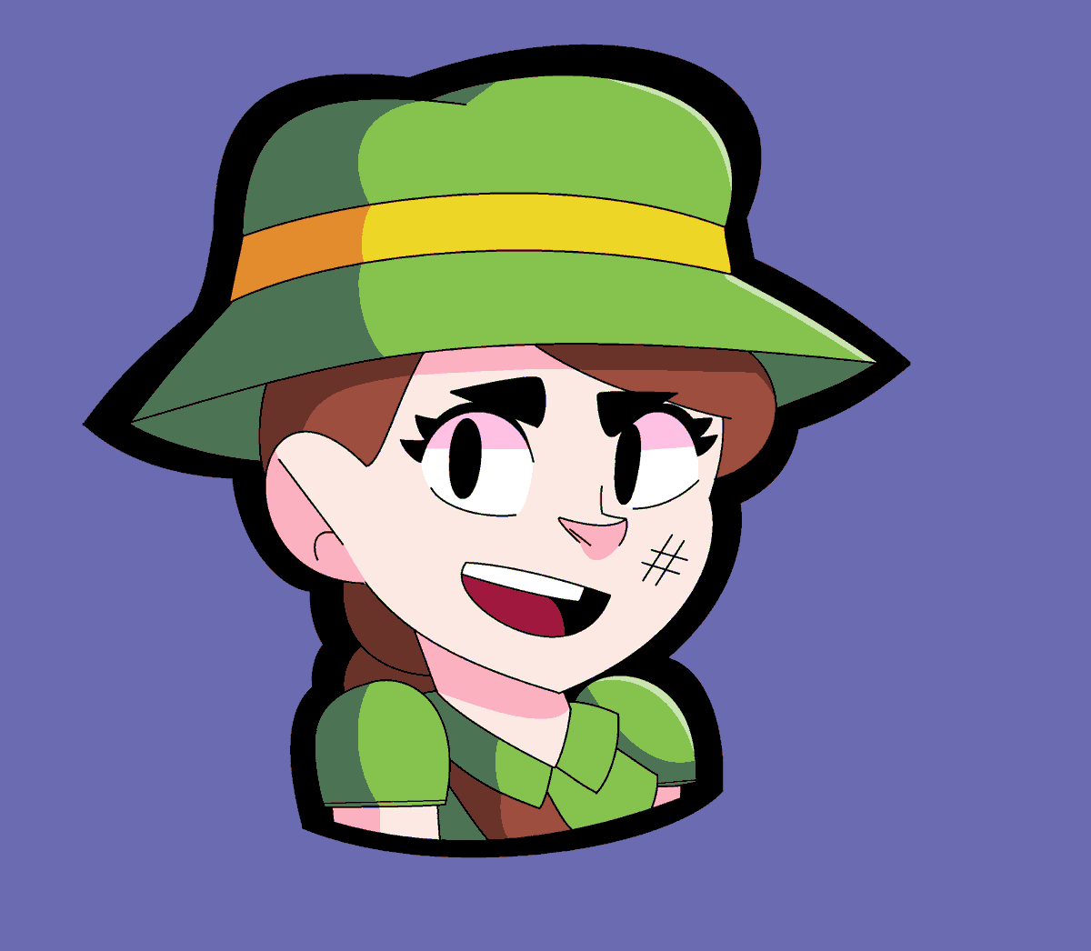 Trypaloskiiii's tweet photo. Hice a la antigua amber, pero con el estilo de ahora. https://t.co/WGoNFmi0DU