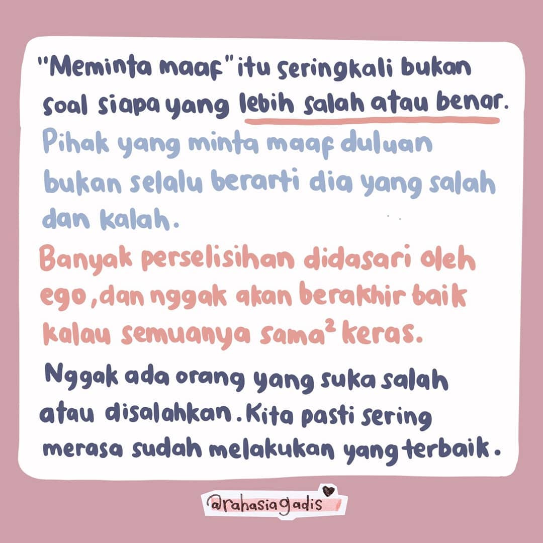 Cara Minta Maaf *yang Nggak Nyebelin!