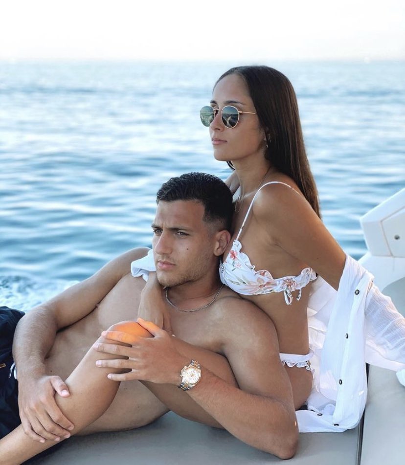 Dalot’s girlfriend, Claudia