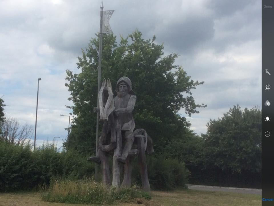 This was named roundabout of the year in 2014 and was on the front cover of a calendar depicting the best British roundaboutsI went to see it and liked it but I spent far too long thinking about the market for roundabout calendars and who votes for their favourite roundabout