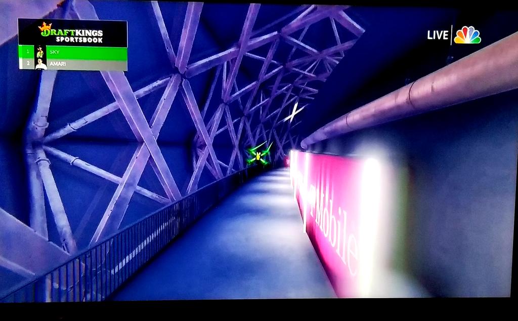 soxfanbt's tweet photo. Saturday sports are sadly lacking when drone racing is on #NBC5 https://t.co/w72Ipr44Es