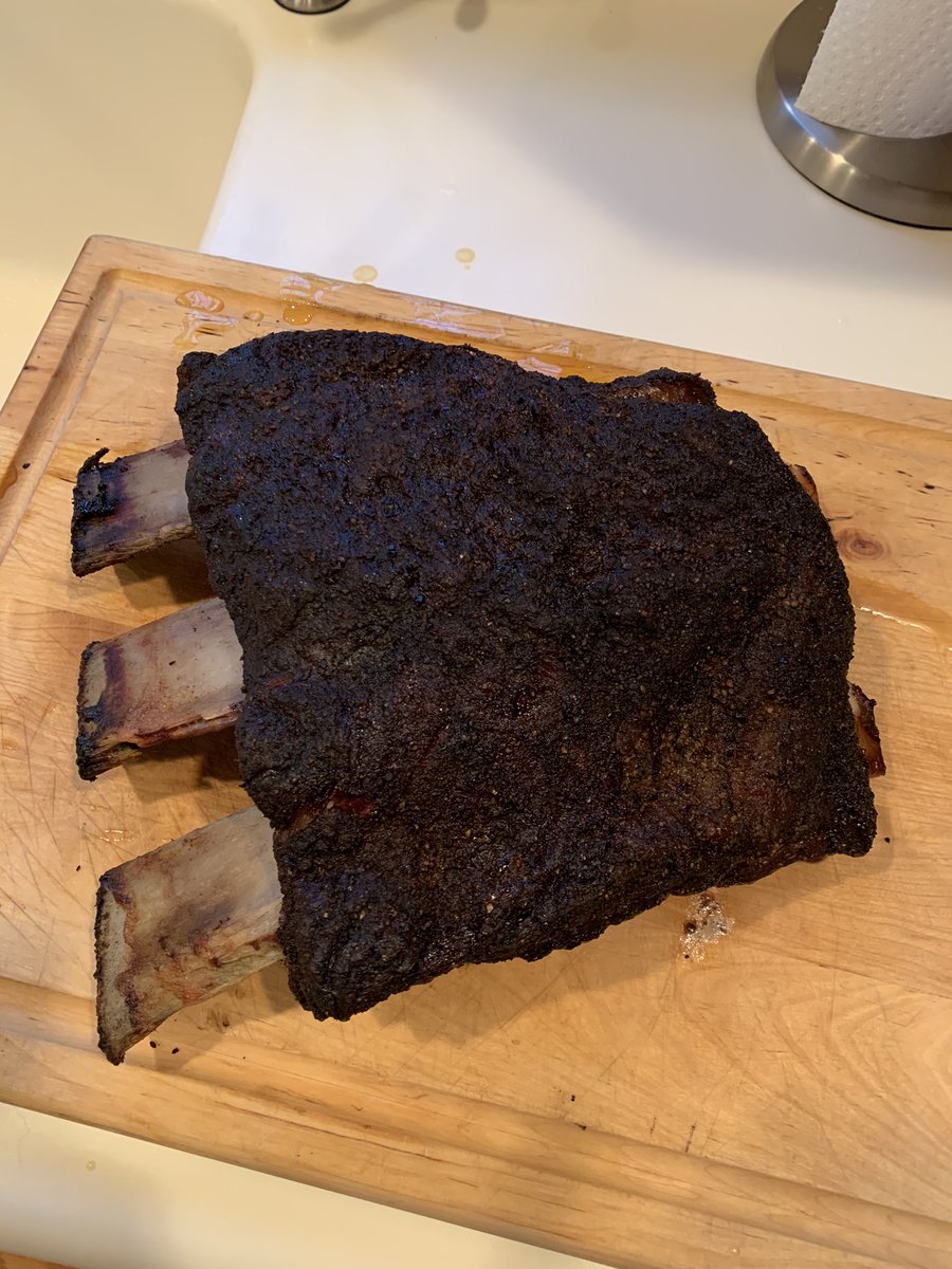 John_O_B's tweet photo. Was a beef rib day https://t.co/9JXnKBOPkC