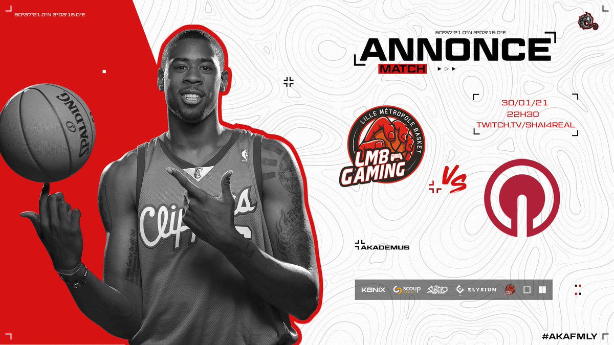 Notre prochain match de @FBL_2K se jouera face à @Started2k ce soir, à 22h30 !

Nos joueurs comptent bien tout donner, et on espère que vous serez au rendez-vous pour les soutenir !

#redGIANTS 🔴⚪️ #AKAFMLY 🦎