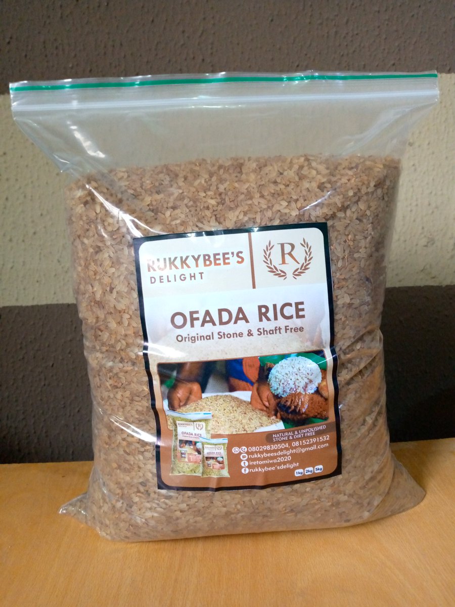 Rukybeesdelight's tweet photo. Pls retweet biko🙏🏻 Ejooor Tori olohun 🙏🏻
Rukkybee's delight is here for your Original 💯 Stone Free OFADA RICE readily available 👌🏻
1kg. 1300
2kg 2,600
5kg. 6,000
Also available in Derica and Paint bucket. God bless you as you come🙏🏻 https://t.co/HapJIf1qkP
#evolutioncamp21