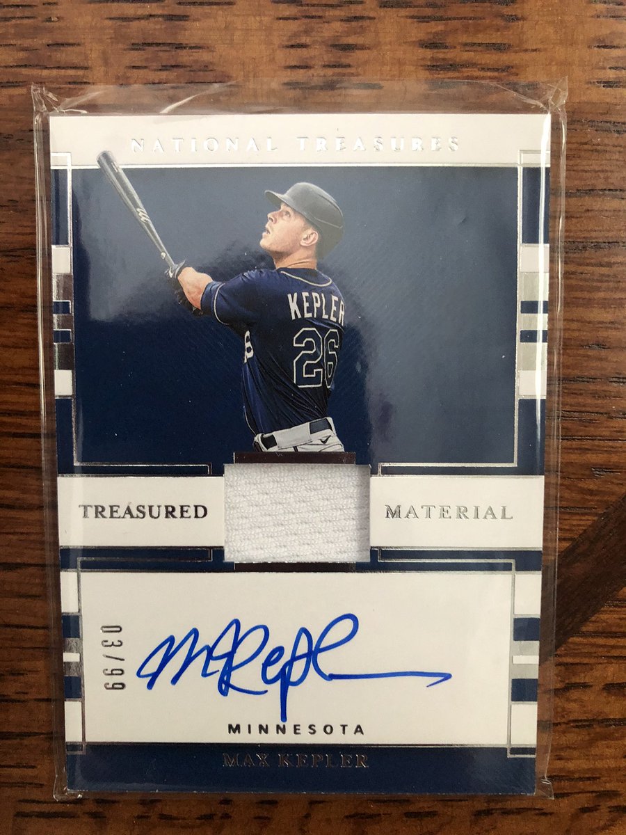 tlschwerz's tweet image. It’s too bad #TwinsFest can’t be in person this year. No giveaways at Target Field, but here’s a Max Kepler auto anyways #MNTwins fans.

RT to enter, must be following to win.