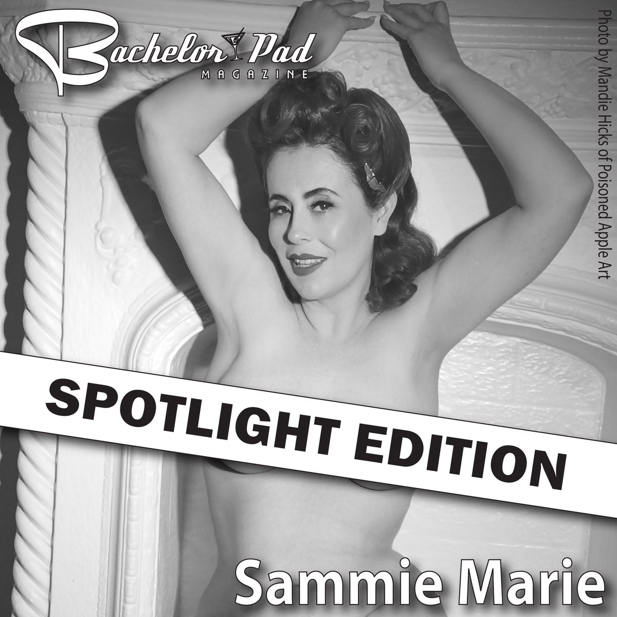 BachelorPad's tweet image. All the print copies of our Spotlight Edition on Sammie Marie are in the mail for folks who ordered them! If you still want one, head over to BachelorPadMagazine.com

#bachelorpadmagazine #pinup #spotlightedition #sammiemarie #poisonedappleartbymandiekicks #beautybydawn