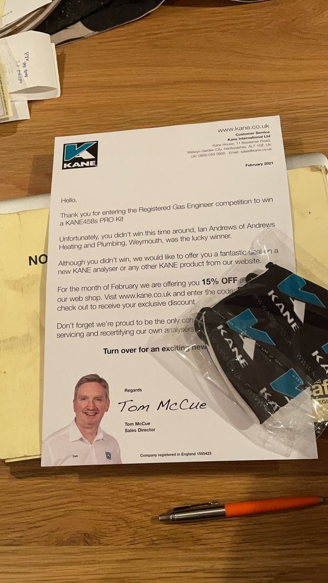 Nice surprise from the awesome gang <a href="/kaneanalysers/">KANE</a> new face mask and a little code for a little discount! Feeding the tool-buying addiction! Thanks guys! I’ll be in touch soon with an order!