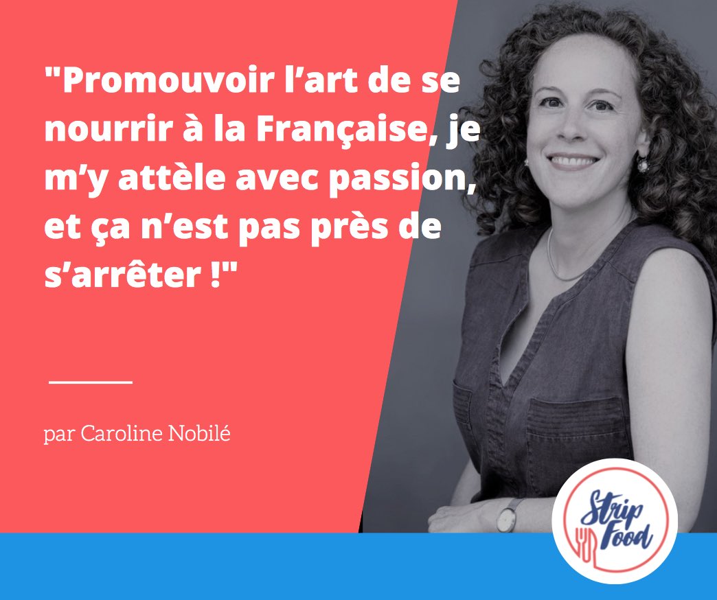 mardi prochain, j’ai le plaisir d’accueillir <a href="/caronobileparis/">Nobilé  Caroline</a> sur <a href="/StripFood/">StripFood 🍽</a>