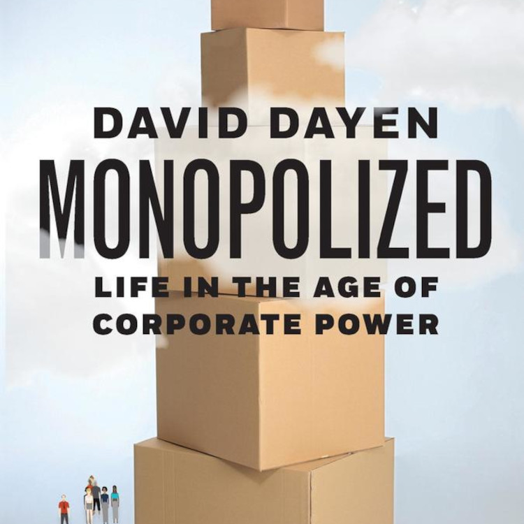 Yesterday's threads: David Dayen's MONOPOLIZED; and more! https://twitter.com/doctorow/status/13551695065076408327/