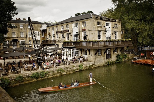 Just past Christ Church is the creatively named Head of the River. The rowing decor is even more creative, especially since rowers can't really afford to get tanked there frequently. Glorious beer garden, though, especially if you like watching tourists fail at punting.