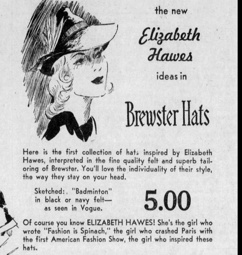 TheVFG's tweet photo. Not every day do you see an item with Elizabeth Hawes' name in it. These photos are courtesy of, and being offered on eBay by, VFG-member @NobleVintage
https://t.co/vHGgFYU1Tv
#elizabethhawes https://t.co/Rm6vVoBffF
