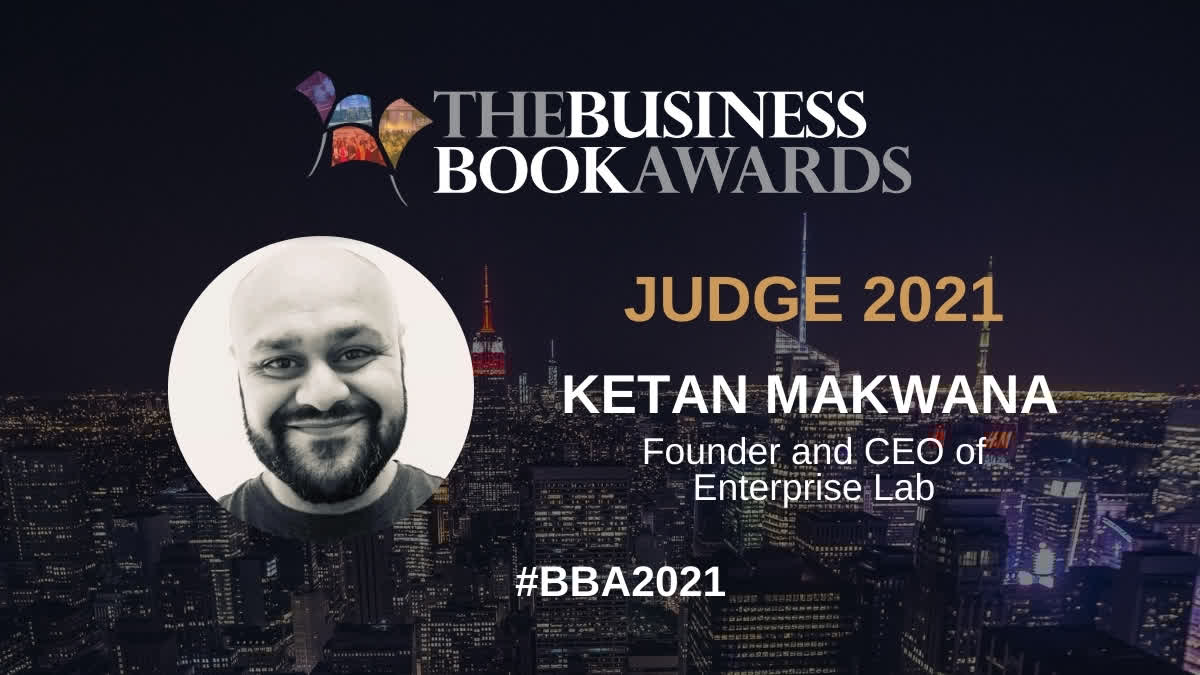 BizBookAwardUK: 🥳 We're delighted to welcome <a href="/Ketan_Makwana/">Ketan Makwana</a> of @EnterpriseLabUK to our panel of Judges for The Business Book Awards 2021! 🎉

⏱ Entries close at midnight tomorrow! 📆

businessbookawards.co.uk

#BBA2021 #businessbook #book #author