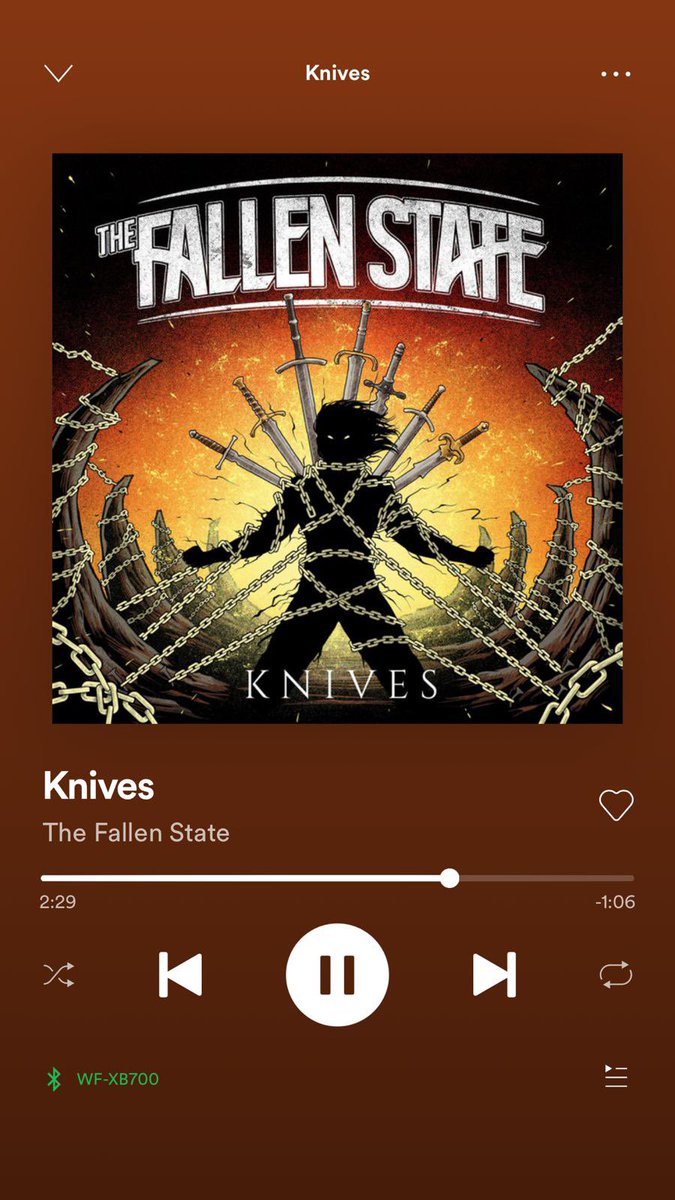 Make sure all of you with <a href="/Spotify/">Spotify</a> stream, save and add to play list our new single ‘Knives’ - ➡️ sptfy.com/tfsknives