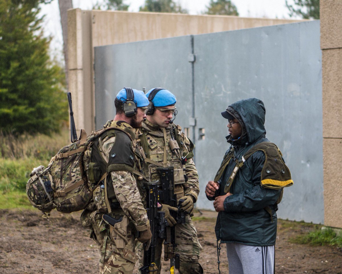 It’s clear that the limiting factor in patrols isn’t going to be the endurance of our people. The old truism: our training needs to be tough so that our fighting is easy. #FailLearnWin indeed. 4/(Picture from training last year)