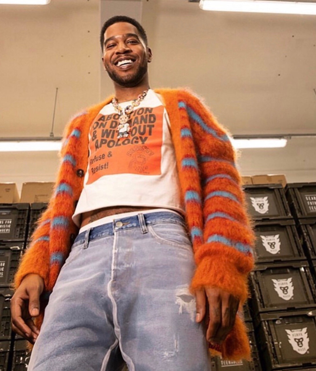 Kid cudi is turning 37 today!! happy birthday scotty 