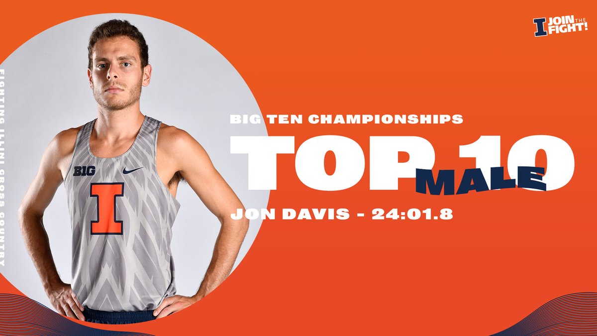 Illinois Track & Field and Cross Country (@illinitrackxc) on Twitter photo .<a href="/J_Scrib_1/">Jonathan Davis</a> comes across the finish line in 24:01.8 for an individual 2nd place for the #Illini β‘οΈπ
The men's team takes 6th place overall in the Big Ten. .<a href="/J_Scrib_1/">Jonathan Davis</a> comes across the finish line in 24:01.8 for an individual 2nd place for the #Illini β‘οΈπ
The men's team takes 6th place overall in the Big Ten.