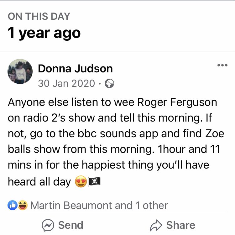 DonnaJud80's tweet photo. @ZoeTheBall  oh the pirate jokes from wee Roger aka the Jolly Roger 🏴‍☠️  a whole year ago 💛 https://t.co/EVC5E7GFWg