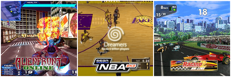 Al_Harlow's tweet photo. En poco menos de 1h (a partir de las 22h) comienza la primera partida conjunta de la comunidad hispana que estamos construyendo en el Online de la #Dreamcast . Estos son algunos de los juegos en los que estaremos conectados 🙂.

#NBA2K2 #AlienFrontOnline #Racing2 #PSO #DCDreamers https://t.co/dOpOeJeTwH