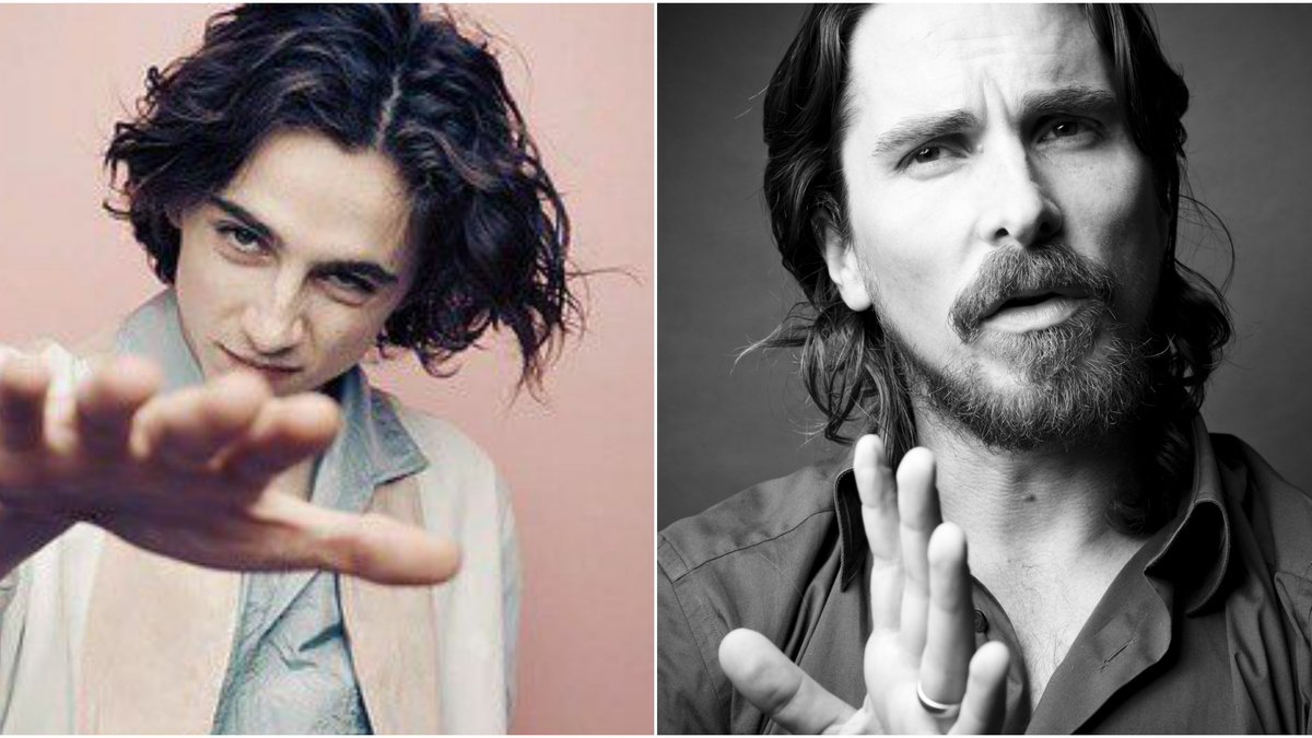 Timothée Chalamet as Christian Bale (birthday boy!) – a long thread