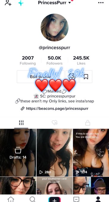 Finally hit 50k on tiktok. #tiktok https://t.co/bdGneLrR7a<a href="/tag/tiktok"class="tags">#tiktok</a>