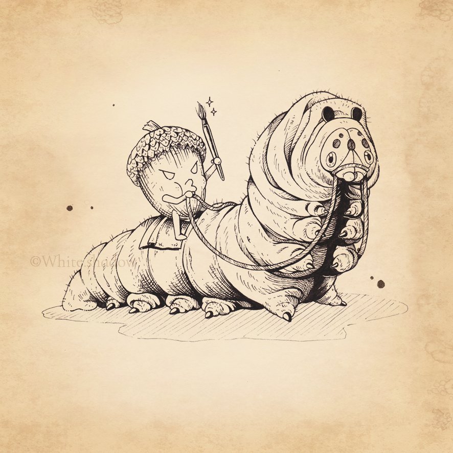 Whiteshadow_art's tweet photo. Hey there I am using twitter since..now xD I am an #traditional_artist from Germany and I will post some #fantasystuff I am working on for my own #RPG :3
#art #traditionalart #fantasy #creature #creaturedesign #illustration #drawing #InkDrawing #FirstTweet https://t.co/Jt2E9DD6nO