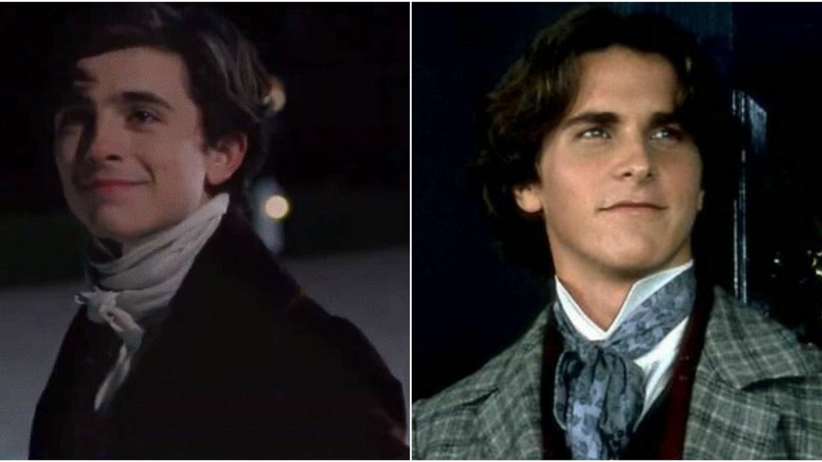 Timothée Chalamet as Christian Bale (birthday boy!) – a long thread