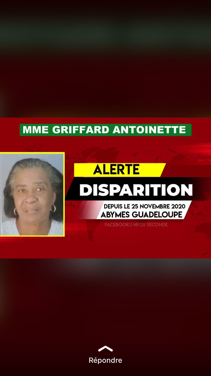 Manu_plcd's tweet photo. Jusqu’à mtn elle est portée disparu. Ma famille et moi nous vous demandons de continué à partager afin que les gens sache qu’on ne l’a tjrs pas retrouvé ! Merci à ceux qui vont rt 🙏🏽😔. https://t.co/so7t0CsnlK