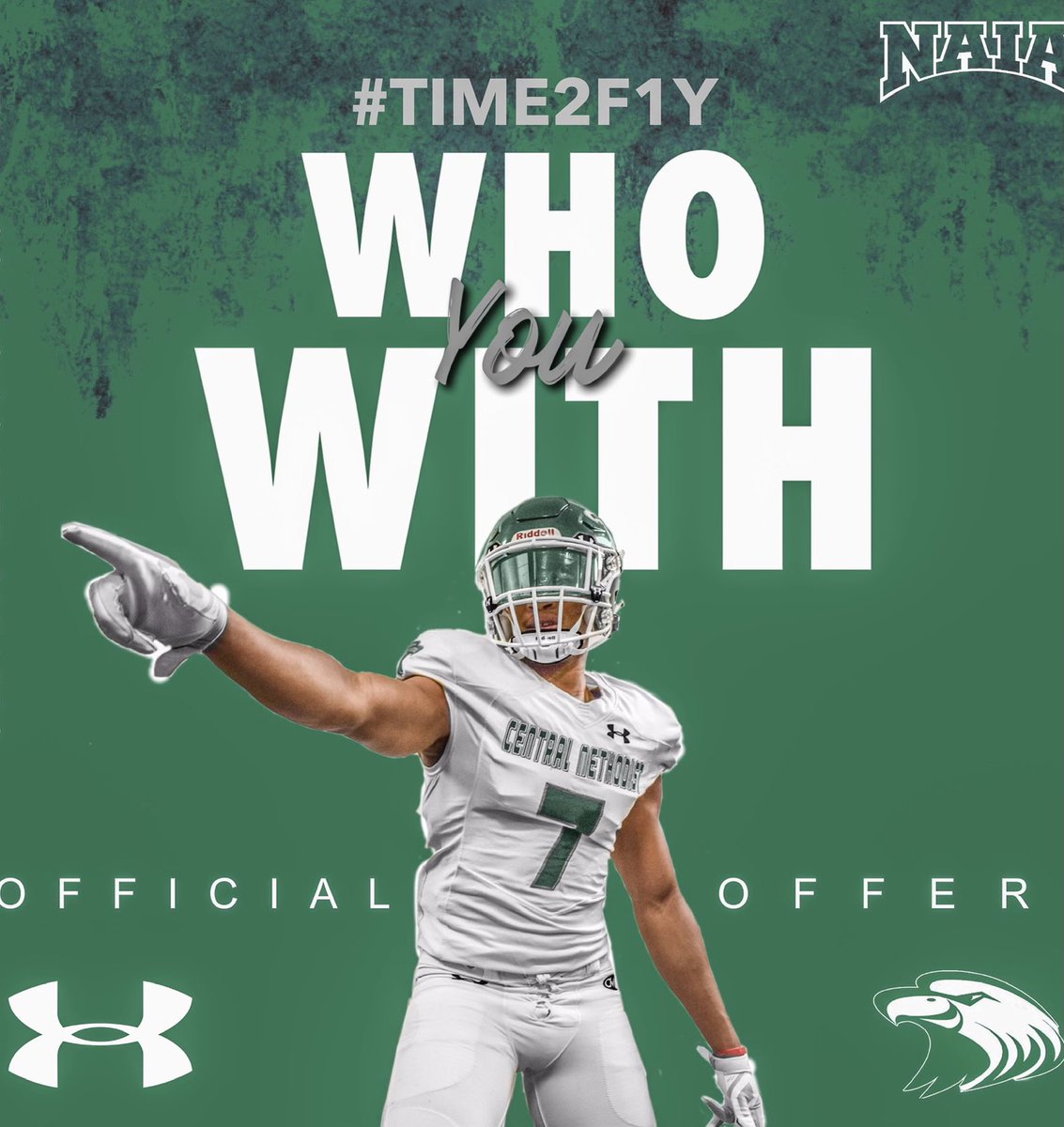 Im blessed to receive another offer from @CMUEaglesFB thank you <a href="/coachgoulet/">Jack Goulet</a> 🙏🟢⚪️
