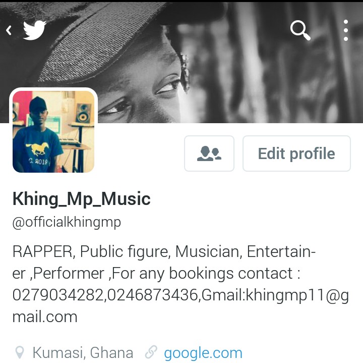 kwaku_mp_music's tweet photo. Follow me and make I follow u back now #khing Mp Music #shattawale #kumerica https://t.co/Ivfv8GTPUp
