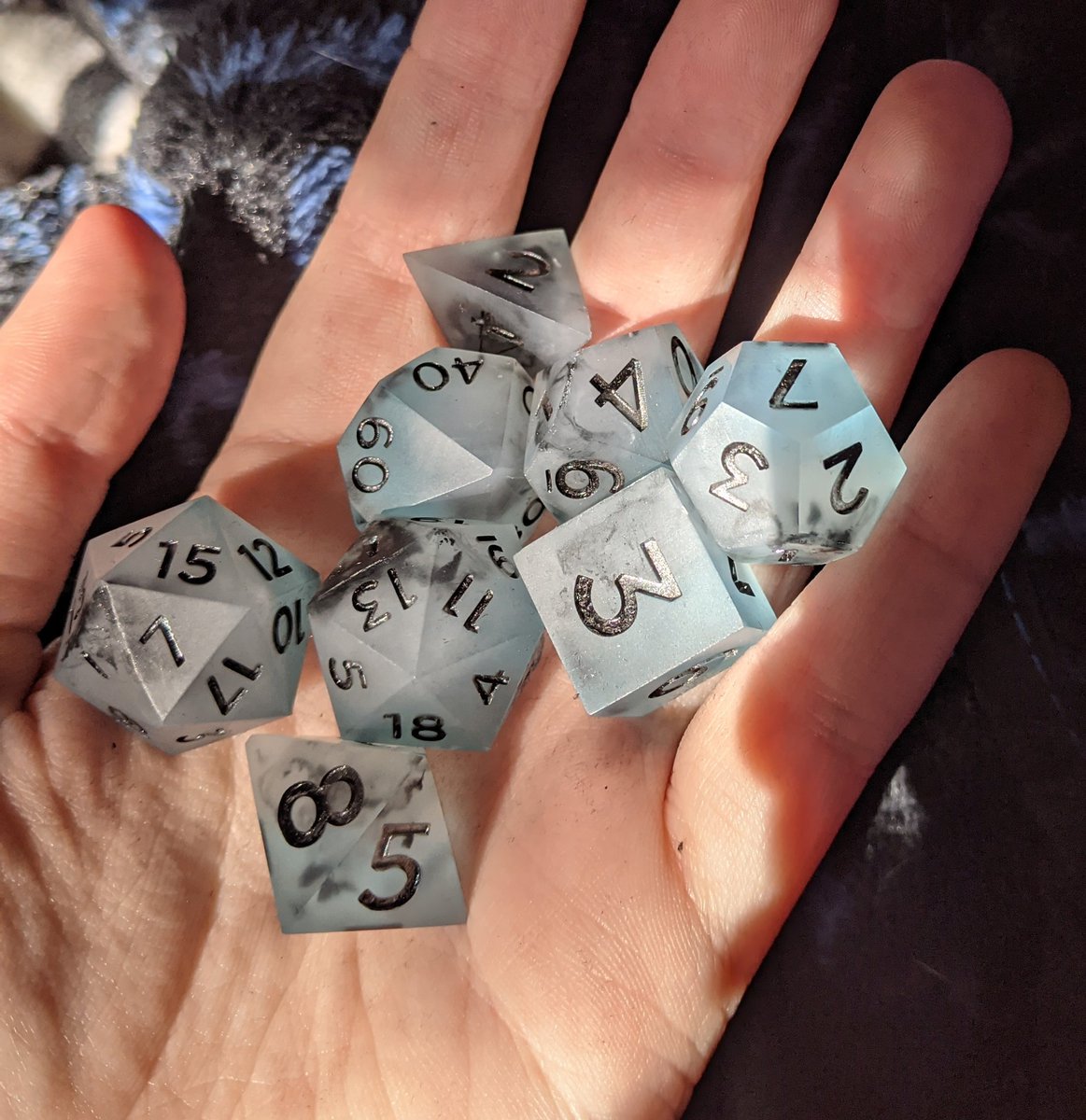DevilofAmaranth's tweet photo. Thank you @primal_dice !!!! I love them!!!! https://t.co/41CTVXCesi