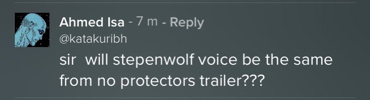 Steppenwolf voice?