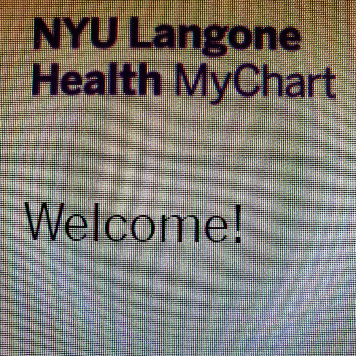 CSSalguero's tweet image. Can someone bring #MyChart into the 21st century? Crazy that this #EMR system doesn't have real #Digital #Medical records. It's not a searchable database of tests + procedures. Want time to make an Excel w/all #doctors procedures + tests. #DataManagement
#nightmare @NYULangoneBK