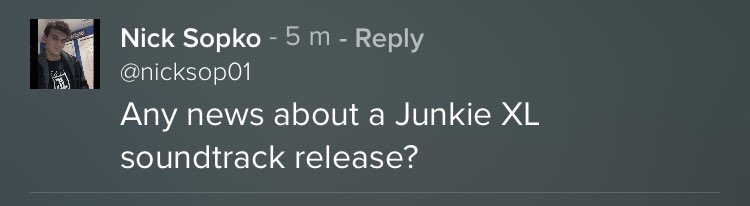 . @Junkie_XL EPIC