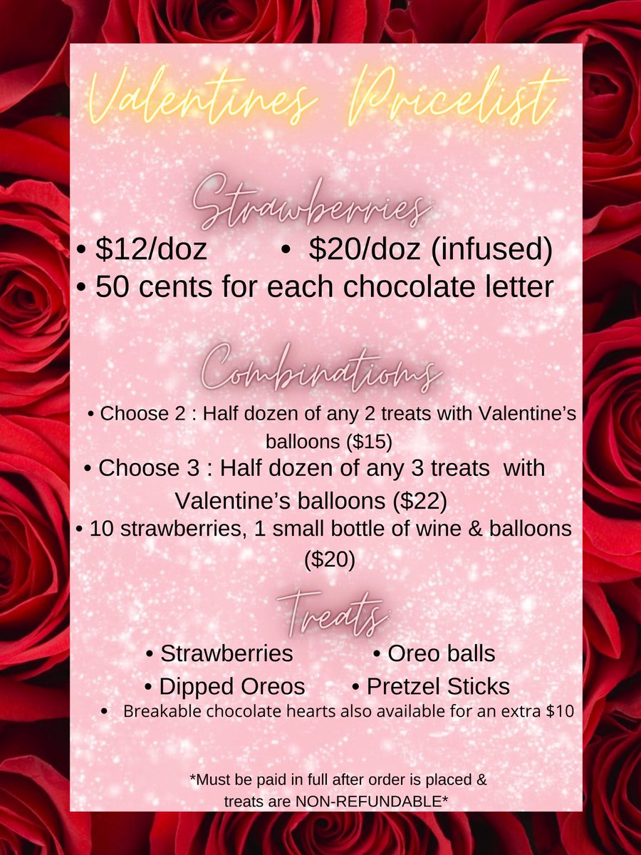 Its that time of the year 💕 Get your significant other some treats for Valentine’s Day🥰 DM me to place orders! 
*Also, if there is something specific that you like, DM me a picture of it as I may be able to recreate it! 
#nsula #nsula22 #nsula23