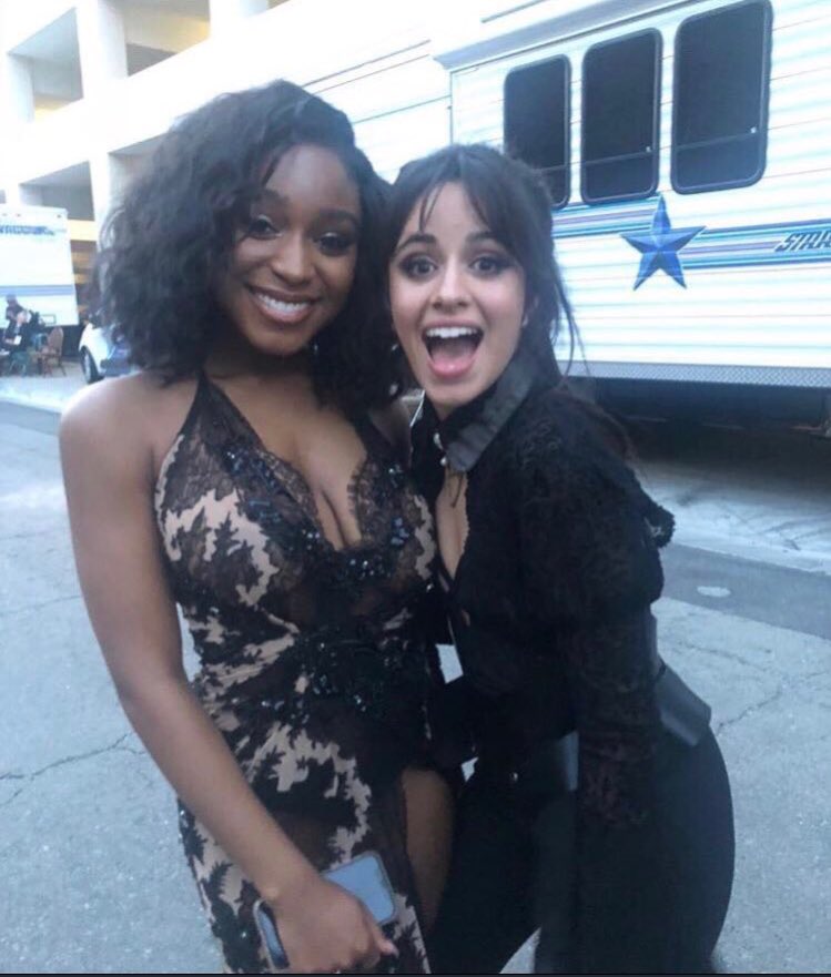 Normani and Camila met backstage at the bbmas in 2018 and took a few pics together