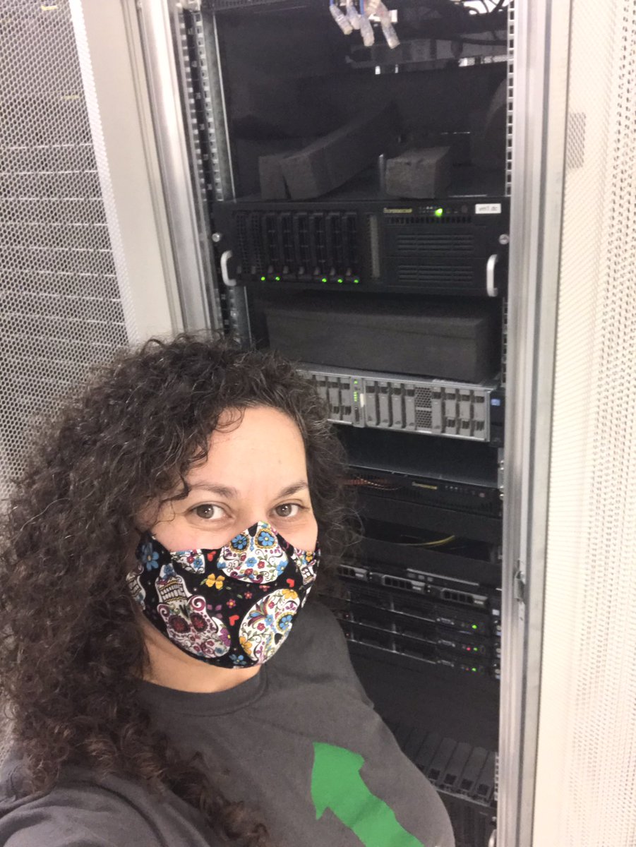 Best way to learn how to market a product? Hands on. Dismantling a data center to learn about each component In a #DataCenter . #data #it #infrastructure #handsonlearning #techmarketing #techgirl