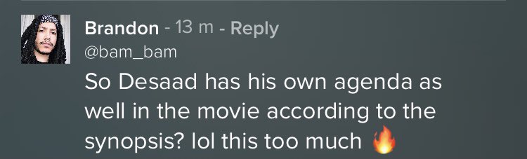 A certain point of view.