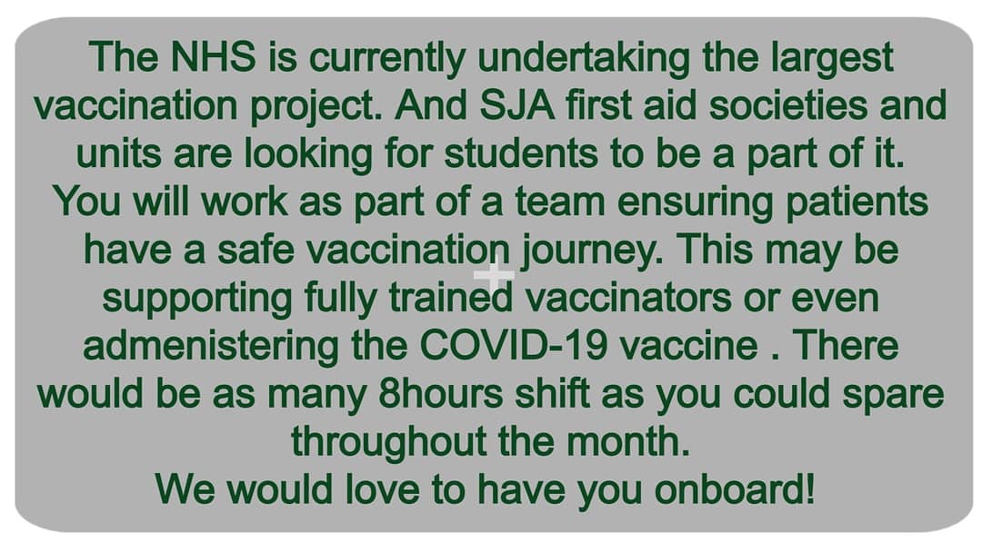 ⚠️COVID-19 VACCINATION⚠️