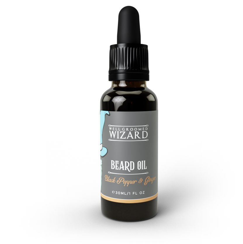 W_G_Wizard's tweet photo. Try our NEW Black Pepper and Ginger Beard Oil, a Spicy and Tangy blend to really refresh your Beard #beard #BEARD #barber #barbershop https://t.co/7dD7CD0kvg