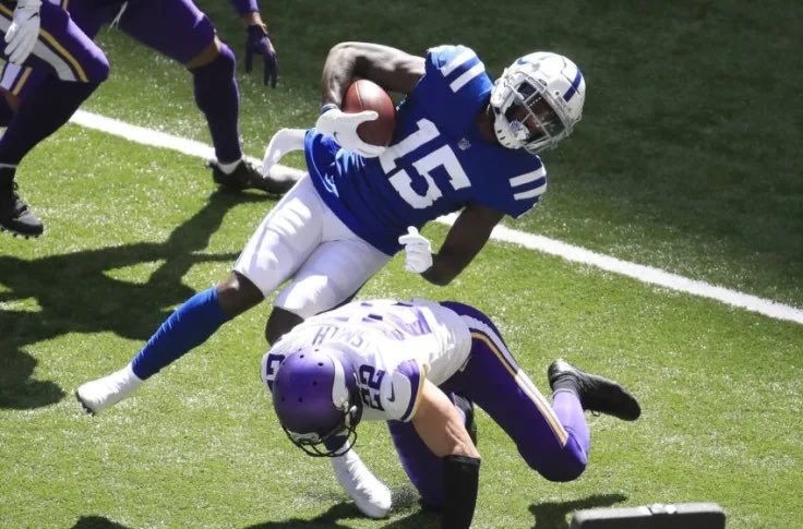 //THREAD\\\\ Parris Campbell — Injury RiddledThe speedster (4.31 40 ) out of OSU was drafted with the 2.27 pick. Many thought he’d be dominant, but he’s been hampered by injuries.Can anyone guess if it was recently his Right or Left knee? I can’t quite tell.. @MyFantasyLeague