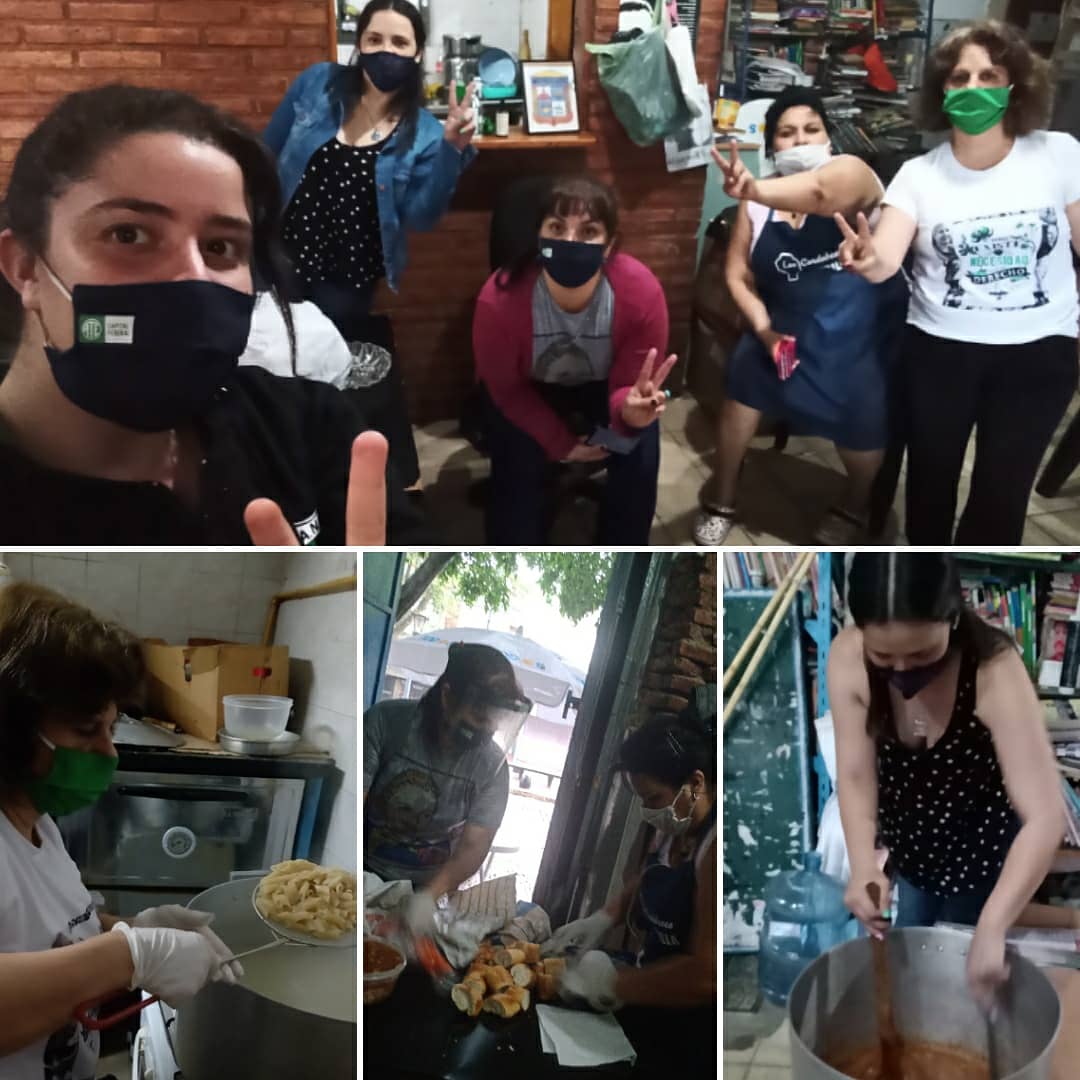 lacamporamatade's tweet photo. Jornada Nacional 100 AÑOS LA FORESTAL

En una nueva jornada militante, lxs compañerxs de la U.B "Sebastián Borro"  realizaron una olla popular 🍲 en Av. de los Corrales y Av. Lisandro de la Torre. 
Unidxs y organizadxs junto a lxs que más lo necesitan porque  #NadieSeSalvaSolx https://t.co/rxjZGw9saK